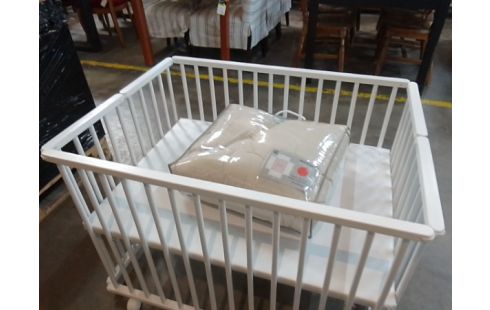 PARC LIT BÉBÉ + CUBE DE PARC