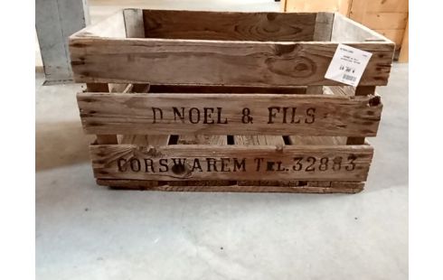 CAISSE en bois authentique