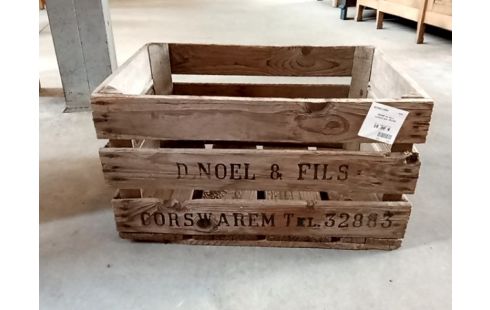 CAISSE en bois authentique