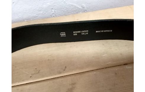 CEINTURE FITNESS cuir raw 100