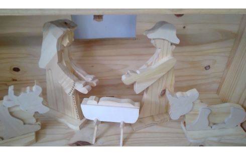 KERSTSTAL HOUT GROOT 