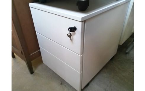 CAISSON DE BUREAU BLANC 3T