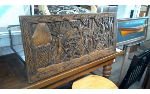 TABLEAU BOIS SCULPTE