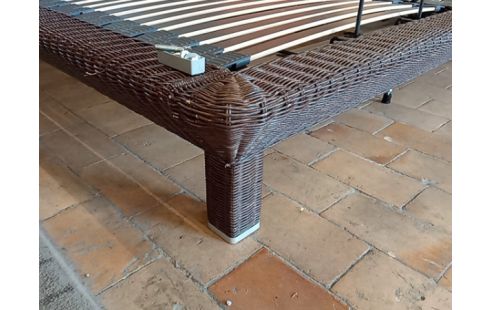 LIT ASPECT ROTIN FONCE+SOMMIERS ELECTRIQUE 180/200