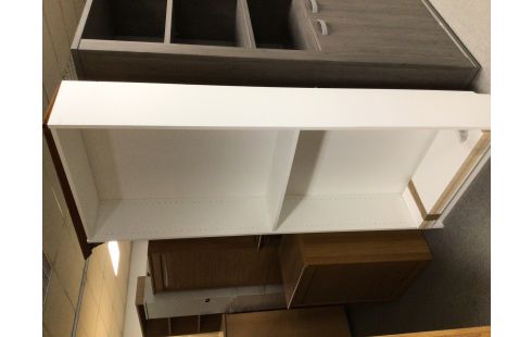 ETAGERE OUVERTE BLANCHE