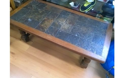 TABLE BASSE CARRELEE