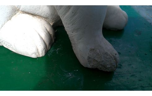 ESTATUA DE JARDÍN, , PERRO CEMENTO