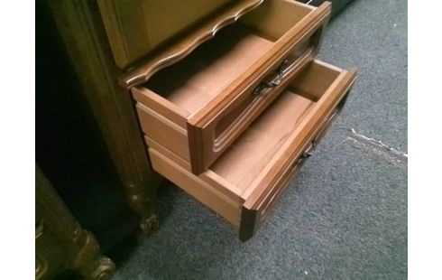 MEUBLE COLONNE 1P 2T (AVEC ETAGERES)