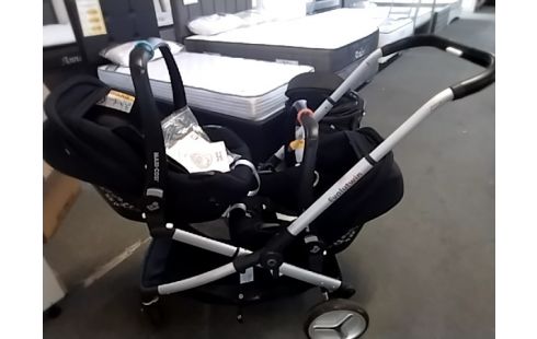 POUSSETTE DOUBLE RED CASTLE