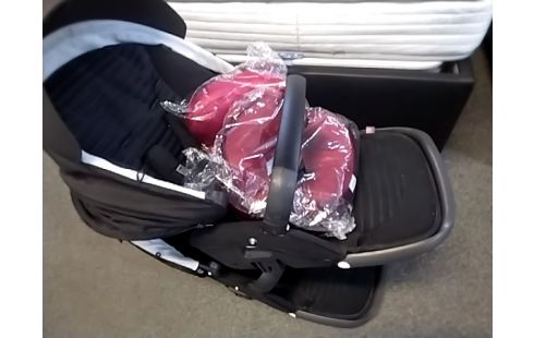 POUSSETTE DOUBLE RED CASTLE