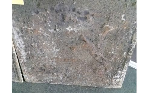 PLAQUE DE CHEMINEE .