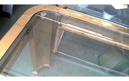 WOHNZIMMERTISCH 1 IM VINTAGE-STIL BRONZE EIS