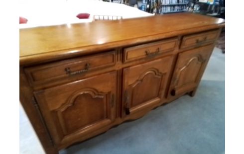 MEUBLE BAS EN CHENE 3P3T