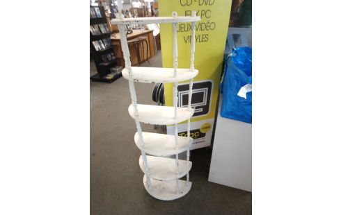ETAGERE 6 NIVEAUX BLANCHE