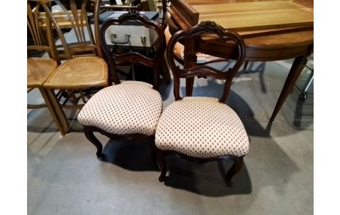 CHAISE DE STYLE ACAJOU