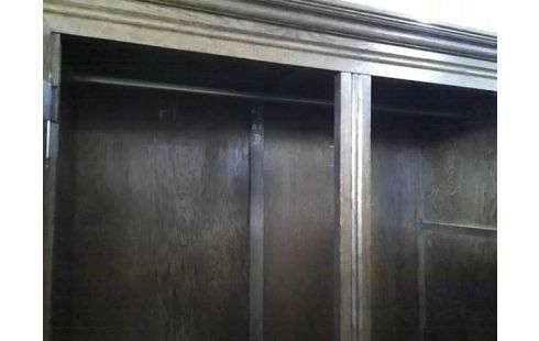 ARMOIRE 3P AVEC PENDERIE DOUBLE