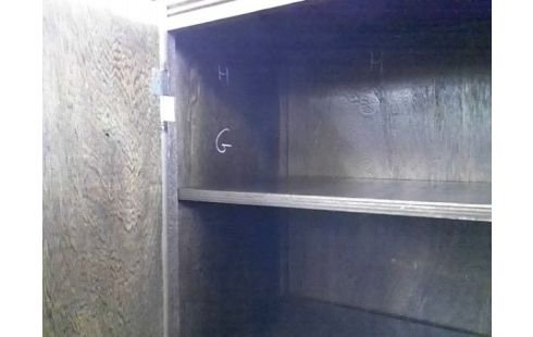 ARMOIRE 3P AVEC PENDERIE DOUBLE