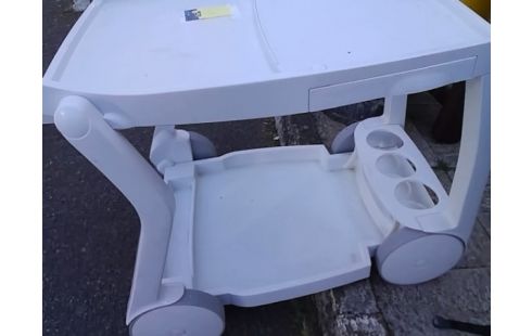 DESSERTE PVC BLANCHE