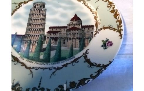 ASSIETTE DECO TOUR DE PISE