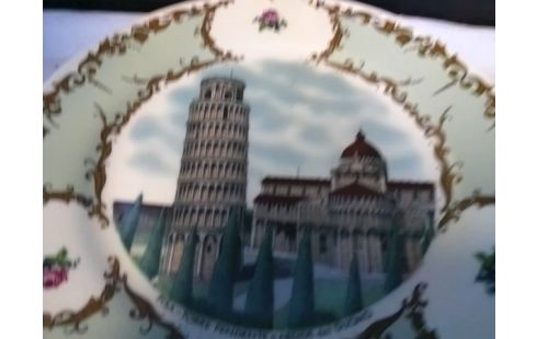 ASSIETTE DECO TOUR DE PISE