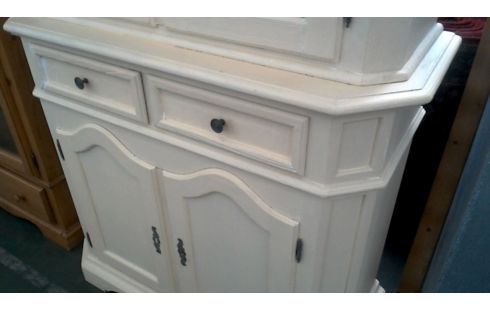 MUEBLE BAJO. 2 CUERPOS ROBLE CRUDO 4 PUERTAS 2 CAJONES