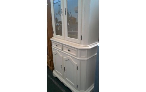 MUEBLE BAJO. 2 CUERPOS ROBLE CRUDO 4 PUERTAS 2 CAJONES