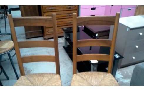 PAIRE DE CHAISES