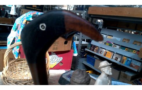 ESTATUA GUCCI, , MADERA, , PÁJARO