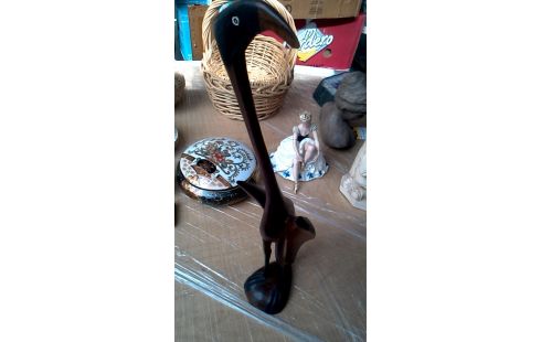 ESTATUA GUCCI, , MADERA, , PÁJARO