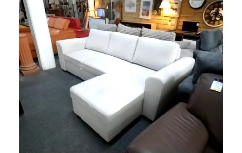 CANAPE D'ANGLE CONVERTIBLE RÉVERSIBLE COFFRE