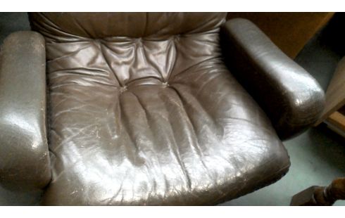 SILLÓN RELAX AÑADA VERDE CUERO