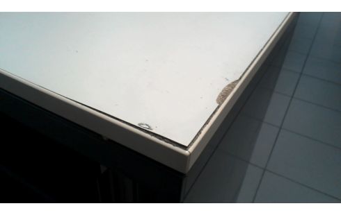 ARMOIRE DE BUREAU BAS, , PORTE COULISSANTE