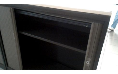 ARMOIRE DE BUREAU BAS, , PORTE COULISSANTE