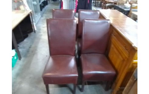 4 CHAISES RESTAURATION