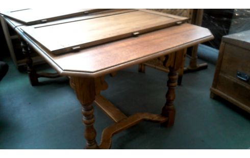 MESA DE COMEDOR MACIZO ROBLE ALARGO