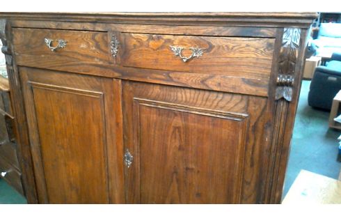 MUEBLE BAJO. OLMO 2 PUERTAS / 2 CAJONES