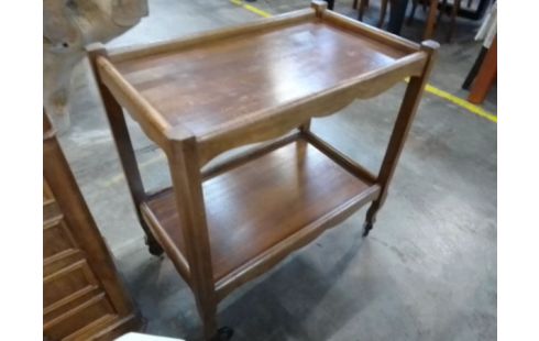 DESSERTE A ROULETTES BOIS