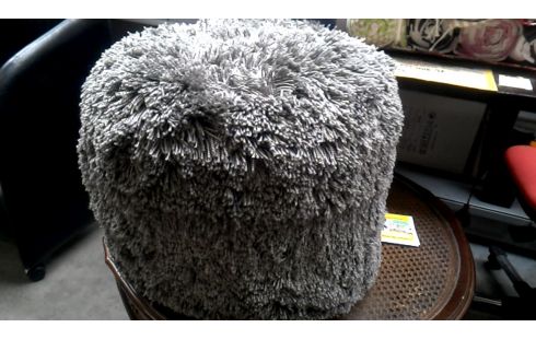 POUF GRIS EXTERIEUR INTERIEUR