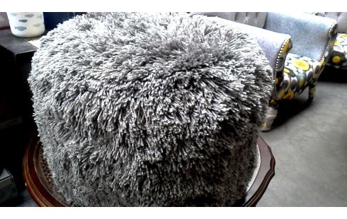 POUF GRIS EXTERIEUR INTERIEUR