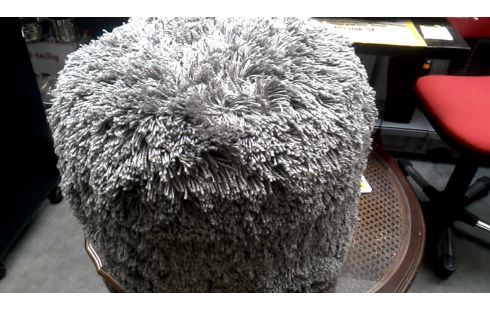 POUF GRIS EXTERIEUR INTERIEUR