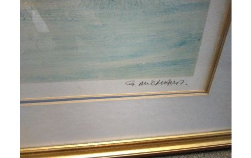 LITHOGRAPHIE G.MICHAUD HIVERNAL