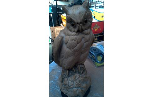 ESTATUA, , LECHUZA YESO