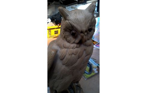 ESTATUA, , LECHUZA YESO