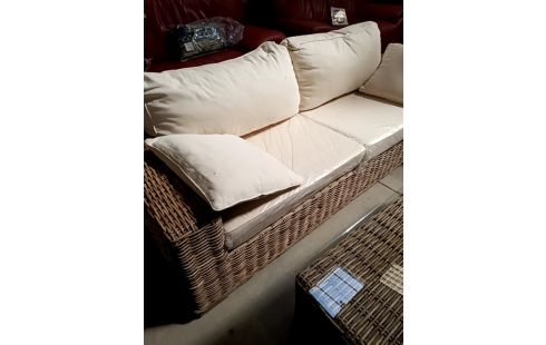 SALON DE JARDIN ROTIN 4 PIÈCES ACCRSV