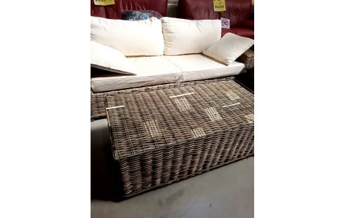 SALON DE JARDIN ROTIN 4 PIÈCES ACCRSV