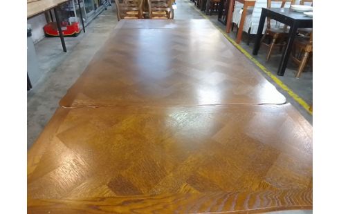 TABLE DE SALLE A MANGER BOIS 2 ALLONGES