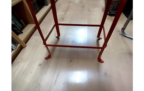 TABOURET METAL VINTAGE