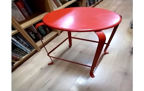 TABOURET METAL VINTAGE