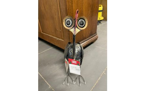 SCULPTURE OISEAU STYLISÉ H40CM