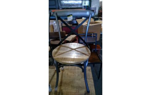 CHAISE BISTROT MÉTAL